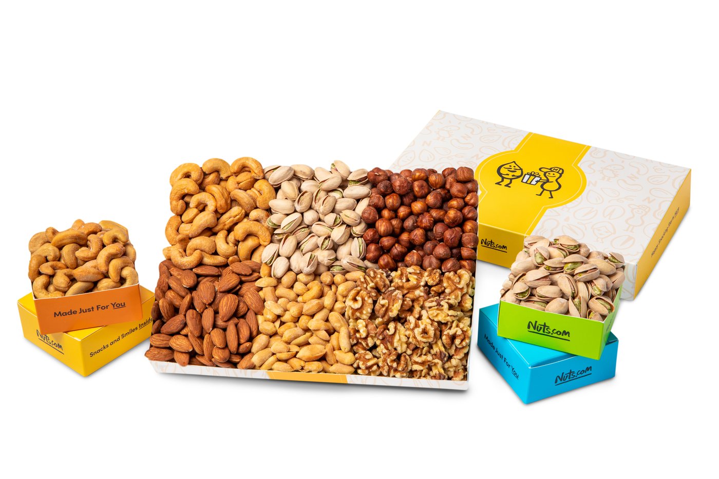 Nut Assortment Gift & Party Tray about 2lbs | Nuts.com